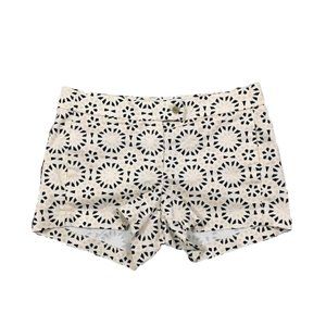 J.Crew Flower Pattern Chino Shorts, Size 10